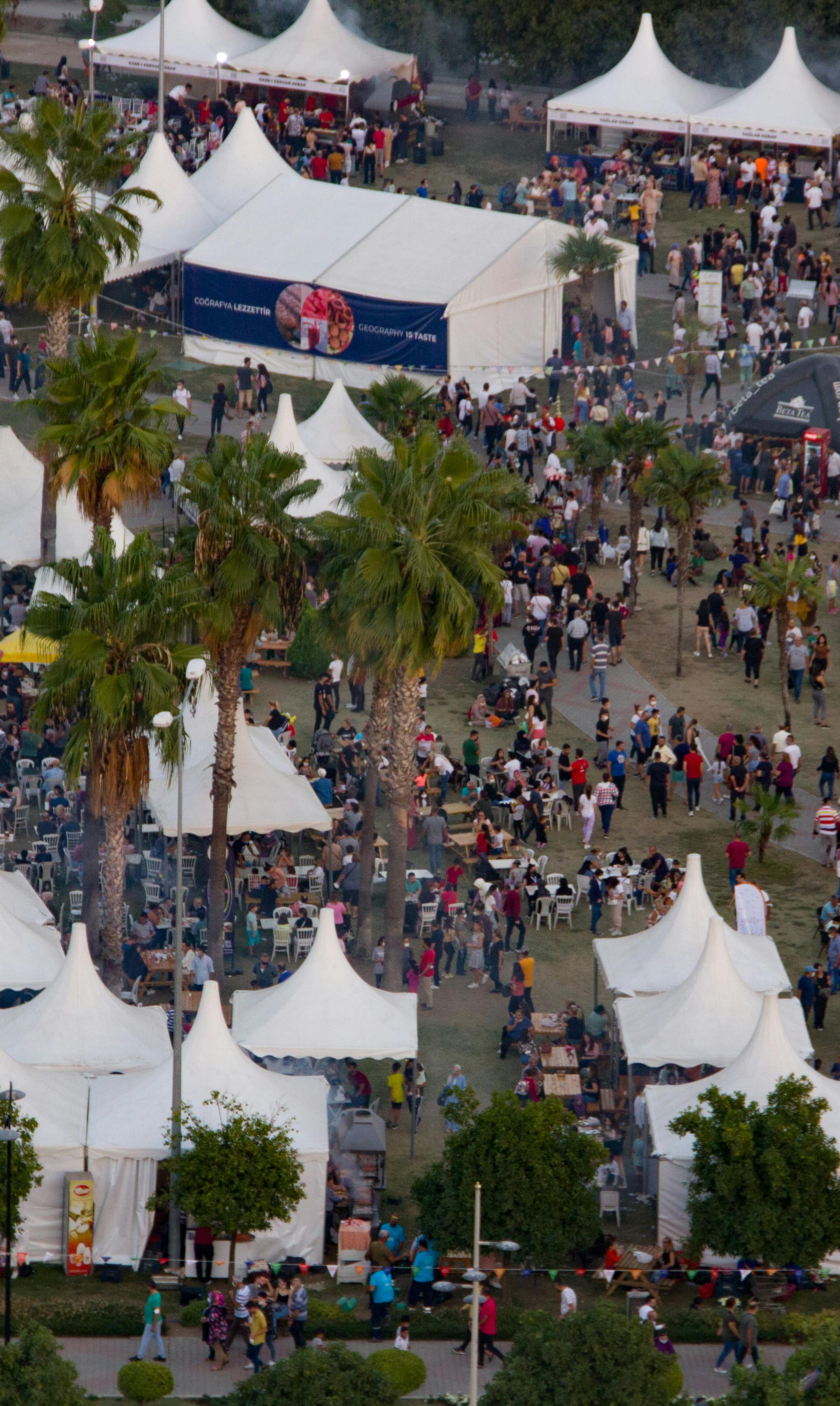 gestión de aforo en múltiples espacios en evento